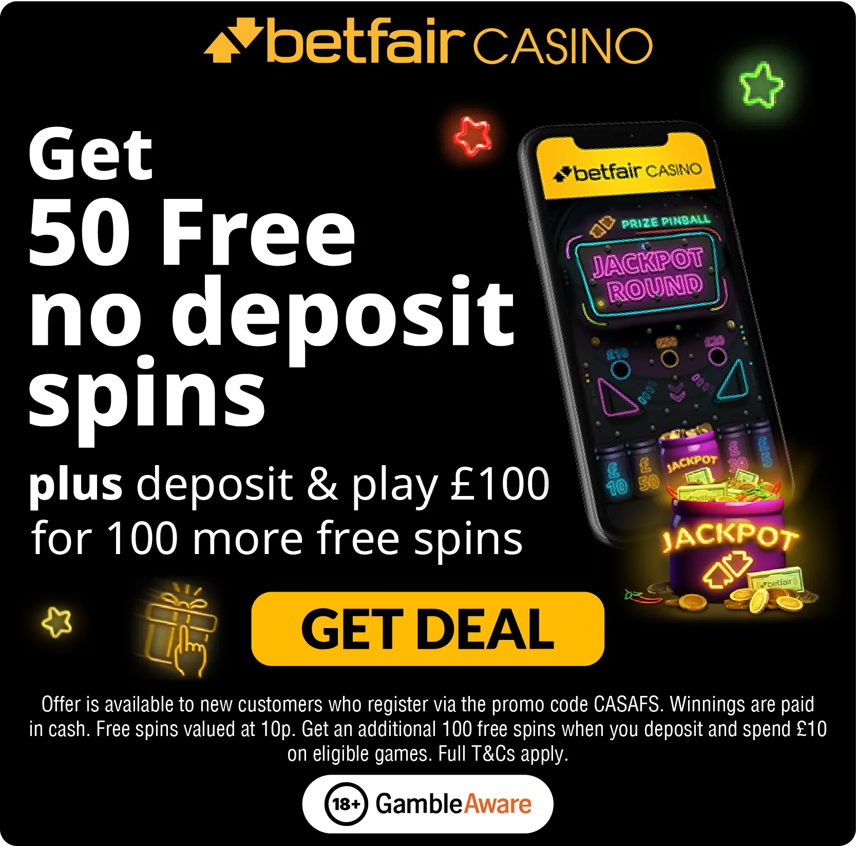 Betfair Banner - undefined