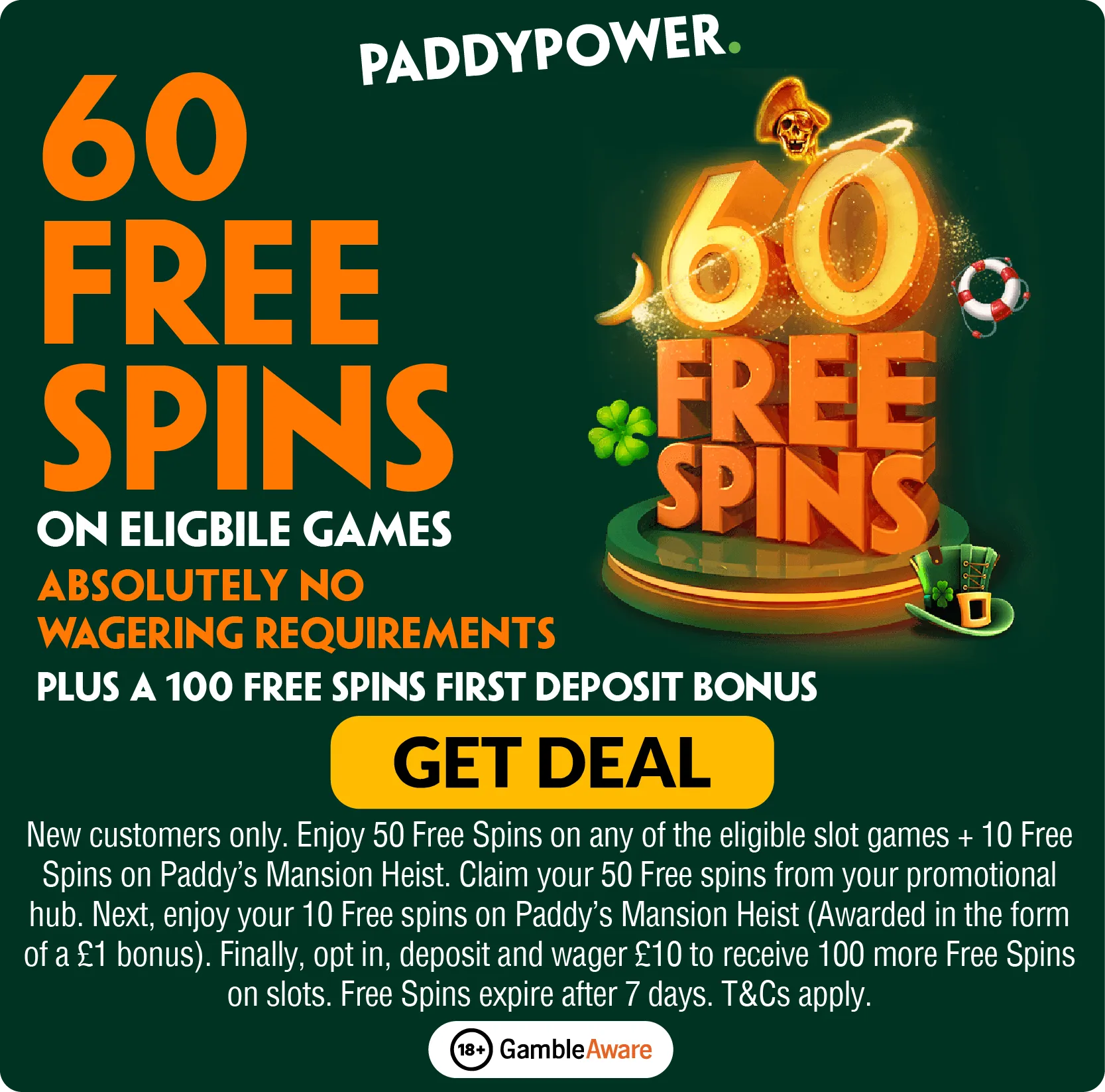 Paddy Power Banner - undefined